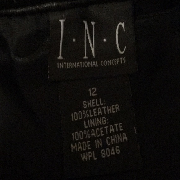 Leather skirt - Picture 4 of 4